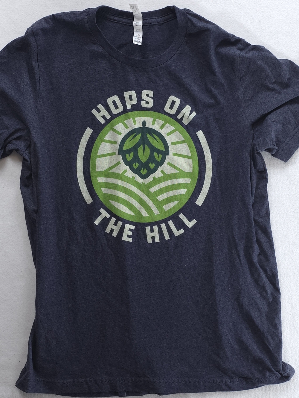 Milewide Beer Co. Hops On The Hill Louisville Kentucky T-Shirt Large